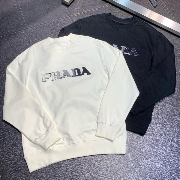 「#1946」Prada men's casual sweatshirt