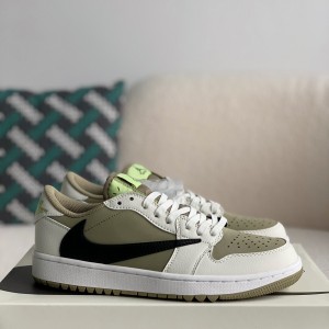 「#1970」Travis Scott x Jordan Air Jordan 1 Low Golf 6.0 Sneakers
