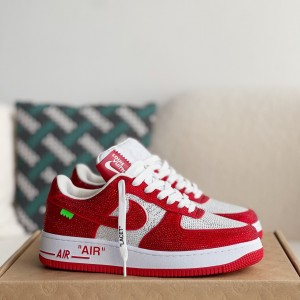 「#2004」LOUIS VUITTON × NIKE AIR FORCE 1 SNEAKER
