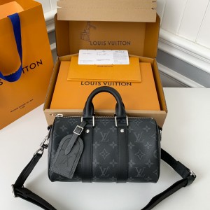 「#2024」Louis Vuitton KEEPALL BANDOULIERE 25 Handbag M46271, Top quality Size: 25 * 15 * 11cm