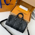 「#2024」Louis Vuitton KEEPALL BANDOULIERE 25 Handbag M46271, Top quality Size: 25 * 15 * 11cm
