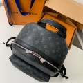 「#2026」Louis Vuitton 24s New DISCOverY Small Backpack M20558, Top Quality Size: 29 * 38 * 20cm