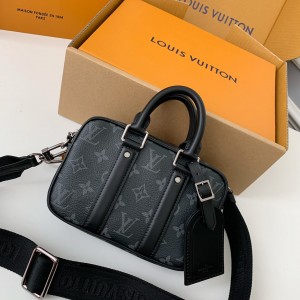 「#2029」Louis Vuitton AutumnWinter New NANO PORTE DOCUMENTS VOYAGE Handbag M82770, Top Quality