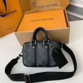 「#2029」Louis Vuitton AutumnWinter New NANO PORTE DOCUMENTS VOYAGE Handbag M82770, Top Quality