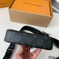 「#2029」Louis Vuitton AutumnWinter New NANO PORTE DOCUMENTS VOYAGE Handbag M82770, Top Quality