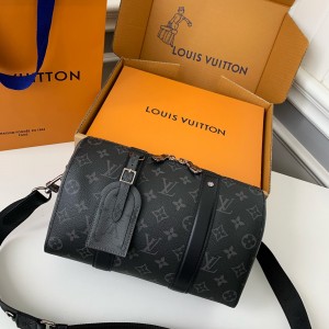 「#2031」Louis Vuitton CITY KEEPALL Men's Handbag M45936, Top Quality Size: 27 * 17 * 13cm