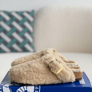 「#2039」Birkenstock wool slippers