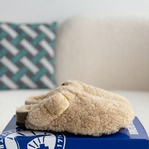 「#2039」Birkenstock wool slippers