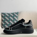 「#2061」Alexander McQueen MQ golden cowhide tail Air cushion bottom Sneakers