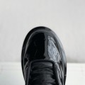 「#2064」Alexander McQueen MQ golden cowhide tail Air cushion bottom Sneakers