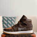 「#2073」LOUIS VUITTON × NIKE AIR FORCE 1 Sneaker High-tops