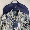 「#2058」Louis Vuitton Classic Logo printed all over patchwork denim jacket