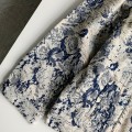 「#2058」Louis Vuitton Classic Logo printed all over patchwork denim jacket