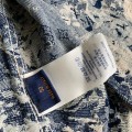 「#2058」Louis Vuitton Classic Logo printed all over patchwork denim jacket