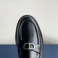 「#2120」Dior Men's leather shoes