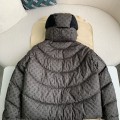 「#2132」Louis Vuitton 24S warm color changing fabric men's down jacket