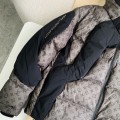 「#2132」Louis Vuitton 24S warm color changing fabric men's down jacket