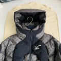 「#2132」Louis Vuitton 24S warm color changing fabric men's down jacket