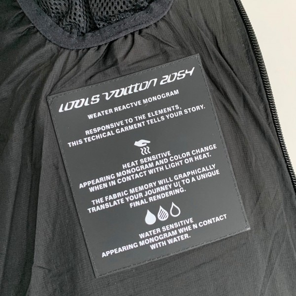Louis Vuitton 24S warm color changing fabric men