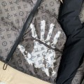 「#2132」Louis Vuitton 24S warm color changing fabric men's down jacket