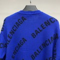 「#2133」Balenciaga letter sweater
