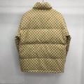 「#2138」Balenciaga all-over printed double B down jacket