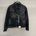 「#2150」Balenciaga offset printed denim jacket