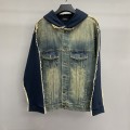 「#2152」Balenciaga patchwork denim jacket
