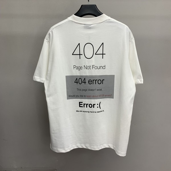 Balenciaga Loading 404 T-Shirt