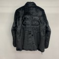 「#2158」Balenciaga embroidered fur jacket