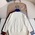 「#2191」Gucci x Adidas Men's knitted sweater jacket