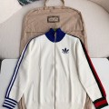「#2191」Gucci x Adidas Men's knitted sweater jacket