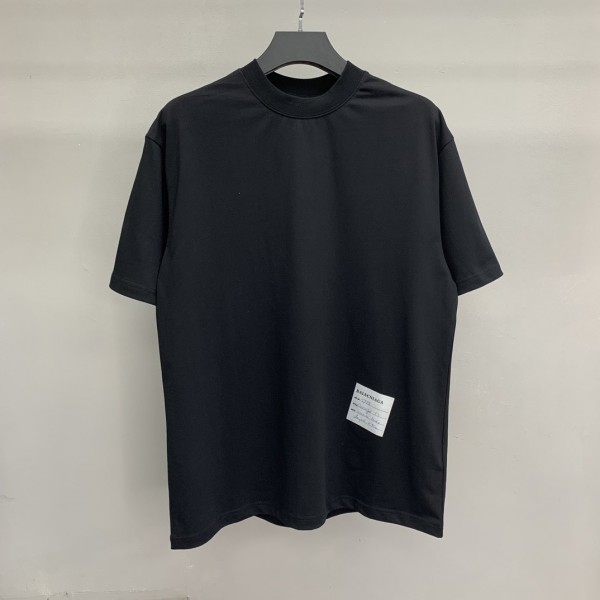 「#2201」Balenciaga Sticky Label T-Shirt