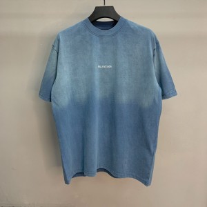「#2213」Balenciaga overprinted lettering T-shirt