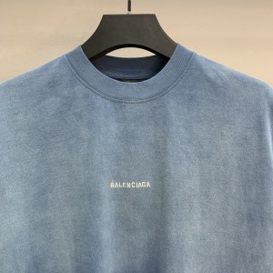 「#2213」Balenciaga overprinted lettering T-shirt