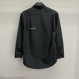 「#2214」Balenciaga blurred lettering long sleeve shirt