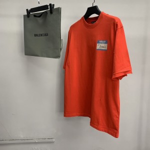 「#2215」Balenciaga signature worn T-shirt