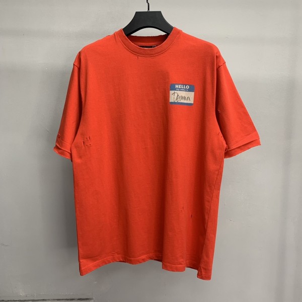 「#2215」Balenciaga signature worn T-shirt