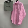 「#2216」Balenciaga striped long-sleeved shirt