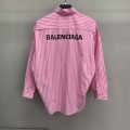 「#2216」Balenciaga striped long-sleeved shirt