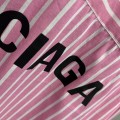 「#2216」Balenciaga striped long-sleeved shirt