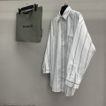 「#2218」Balenciaga striped long-sleeved shirt