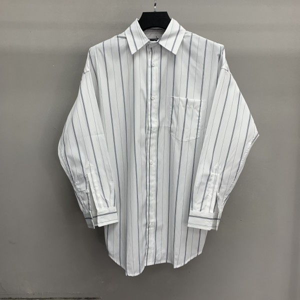 「#2218」Balenciaga striped long-sleeved shirt