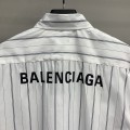 「#2218」Balenciaga striped long-sleeved shirt