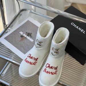 「#636」Chanel Snow boots FW style