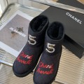 「#637」Chanel Snow boots FW style