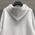 「#2226」Balenciaga lettered hooded sweatshirt