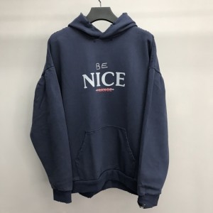 「#2227」Balenciaga BE NICE hooded sweatshirt