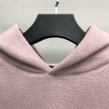 「#2230」Balenciaga Polar Fleece Coke Hooded Sweatshirt