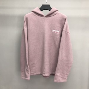 「#2230」Balenciaga Polar Fleece Coke Hooded Sweatshirt